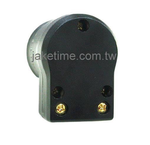 Audio Grade IEC 15 Angled Connector, Max cable 20mm