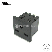 NEMA 6-15R Power Socket, 1U 35mm*35mm, USA (Server Rack/Rackmount Power Outlet)