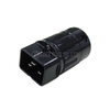 Audio Grade Hi-Fi IEC 60320 C20 Inlet, Black, Cable Maximum 17mm