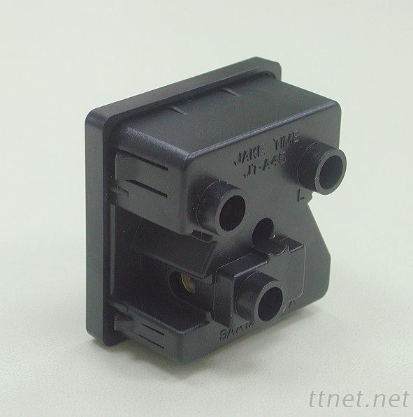 1U size 45mm*45mm 10A Australia Outlet Socket