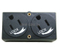 NEMA 5-15R Double Locking Receptacles (Locking Type)